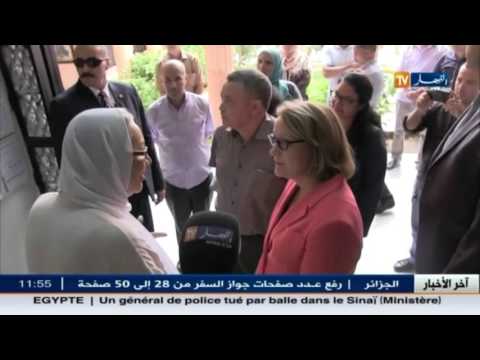 السفيرة الأميركية في الجزائر في زيارة رسمية للمعالم التاريخية