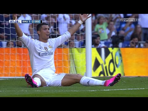 كل ما قدمه الدون رونالدو أمام غرناطة