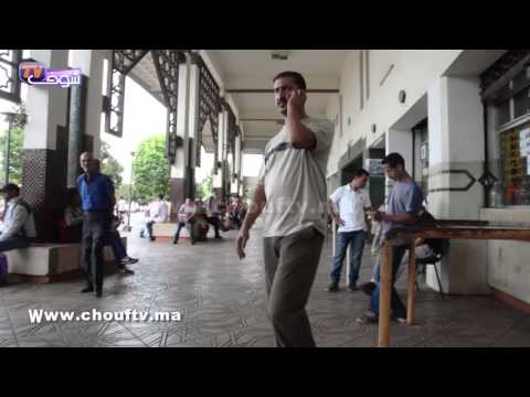 شاهد ساعات من الجحيم يعيشها المسافرون في محطة ولاد زيان