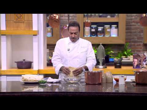 طريقة عمل فتة لحمة ورقاق بصلصة الطماطم