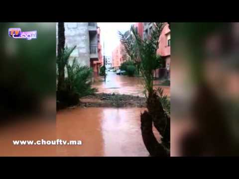 شاهد فيضانات مراكش تُغرق جليز