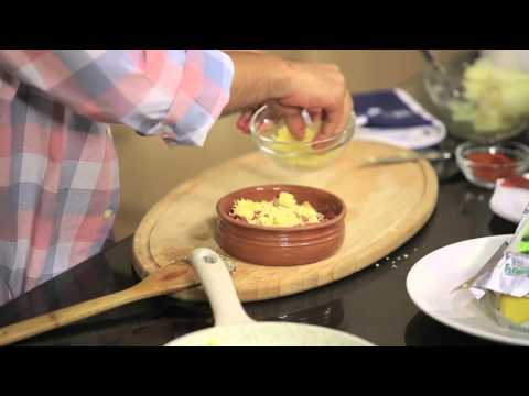 شاهد طريقة عمل بطاطس بيوريه مع البسطرمة