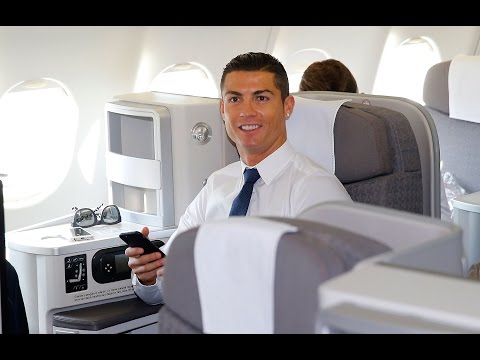 شاهد كواليس رحلة نجوم ريال مدريد قبل مواجهة مالمو السويدي