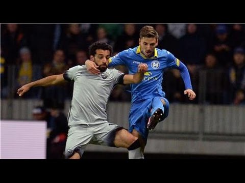 شاهد ملخص لمسات محمد صلاح أمام باتى بريسوف في دوري الأبطال