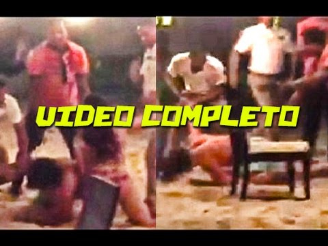 لحظة توقيف أسطورة تشيلي وصديقته في الدومينيكان