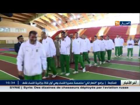 شاهد المنتخب العسكري الجزائري يفوز على قطر