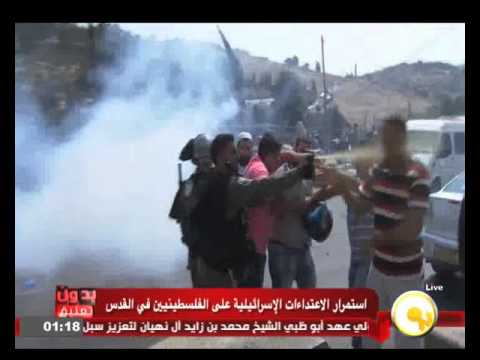 شاهداستمرار الاعتداءات الإسرائيلية على الفلسطينيين