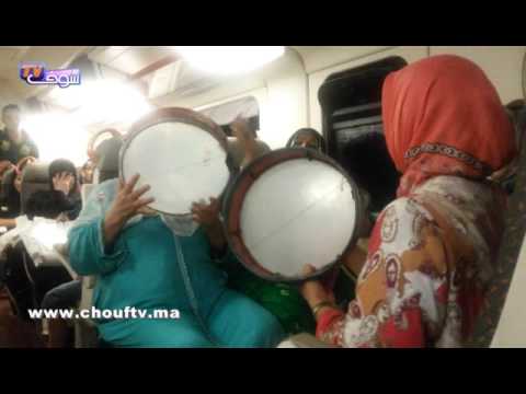 شاهد نايضة مع العونيات في قطار عويطة كازا قنيطرة‎