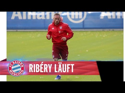 ريبيرى يظهر فى مران بايرن ميونيخ
