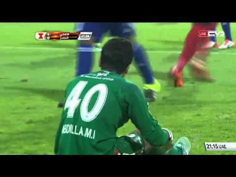 شاهد أهداف مباراة الأهلي والنصر