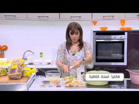 شاهد طريقة عمل بودينغ حلو بالموز والشيكولاتة