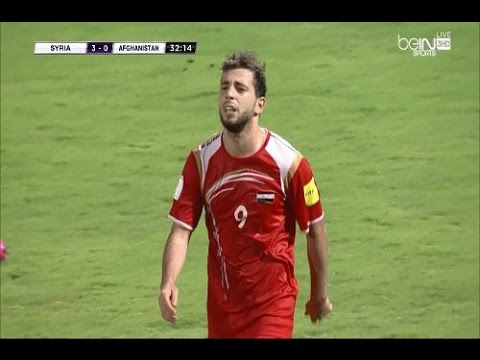 شاهد أهداف مباراة سورية وأفغانستان