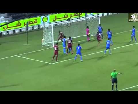 شاهد قطر تتفوق على جزر المالديف بثلاثية نظيفة