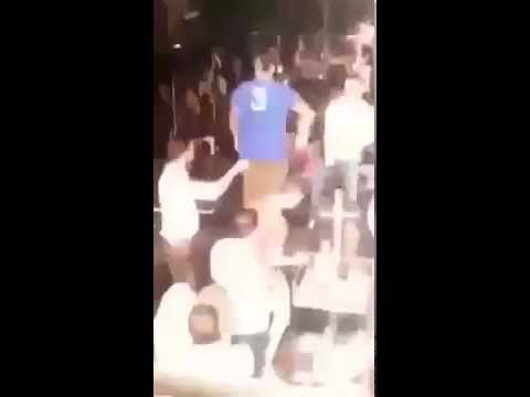 شاهدكريستيانو رونالدو داخل ملهى ليلي