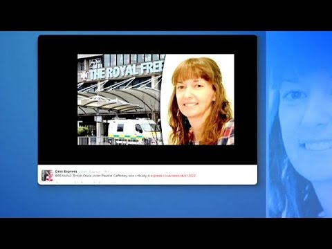 شاهد ممرضة بريطانية شُفيت من داء إيبولا تعاني من مضاعفات خطيرة