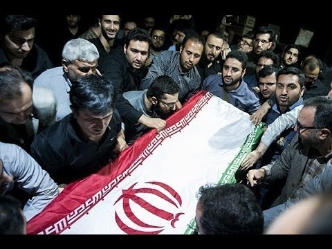 شاهد مقتل ضابطين كبيرين في الحرس الثوري الإيراني