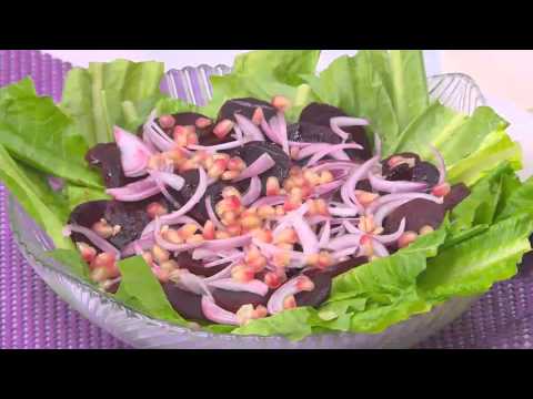 بالفيديو طريقة عمل سلطة البنجر