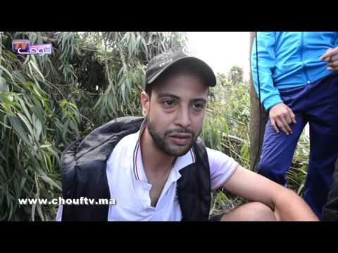 شاهد  سقوط شجرة على رجل في البيضاء