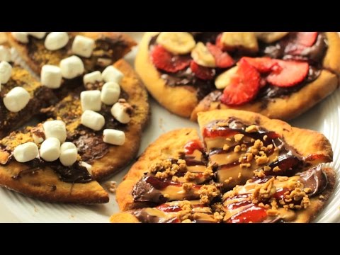 شاهد طريقة عمل ميني بيتزا النوتيلا