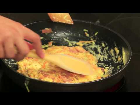 طريقة عمل سندوتش بيض بالخضار المشكل