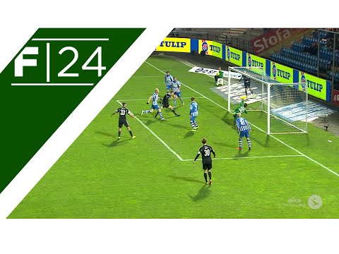 بالفيديو  تصدى لكرة يأتى مرة واحدة فى العمر