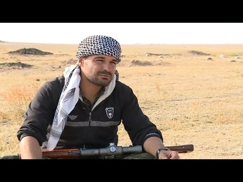 شاهد قوات سورية الديمقراطية تنزع الألغام التي زرعها داعش
