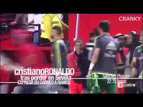 شاهد رونالدو غاضب من طريقة بينيتيز الدفاعية