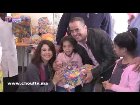 شاهد فنانون ورياضيون يُدخلون البسمة على قلوب الأطفال