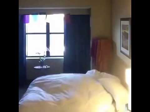 بالفيديو فتاة بلغارية تبتكر طريقة بهلوانية للخلود للنوم