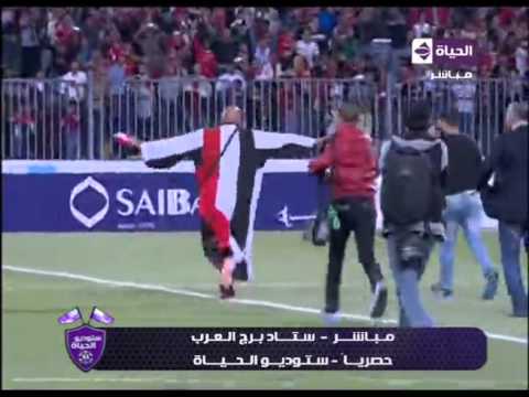شاهد لقطشاهد لقطات من إستاد برج العرب لمباراة مصر وتشاد