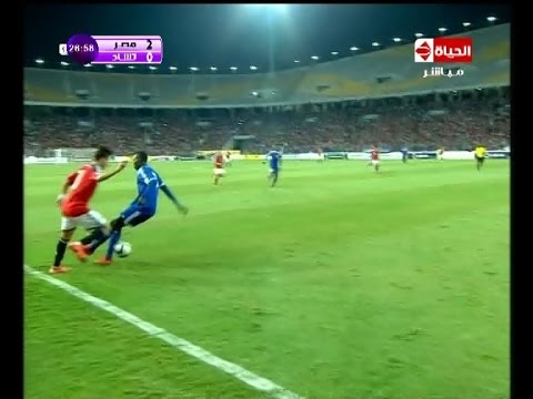 شاهد كوبري رائع لمصطفى فتحي في مباراة تشاد