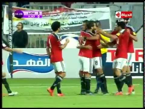 شاهد الهدف الثالث لمنتخب مصر في شباك تشاد