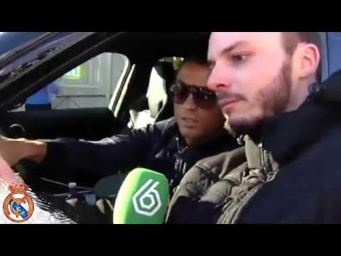 شاهد رونالدو ينفعل على صحافى بسبب فضيحة الكلاسيكو