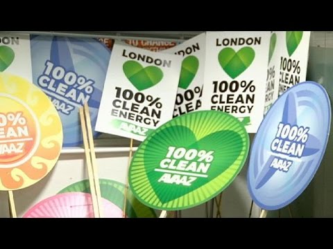 شاهد مسيرة من أجل المناخ والعدالة والعمل في لندن