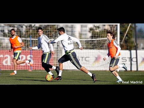 شاهد ريال مدريد ينهى تدريباته استعدادًا للقاء إيبار في الليغا