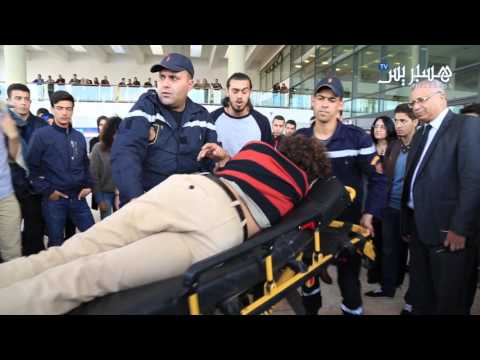 شاهد إصابة طلبة المعهد العالي للفن المسرحي