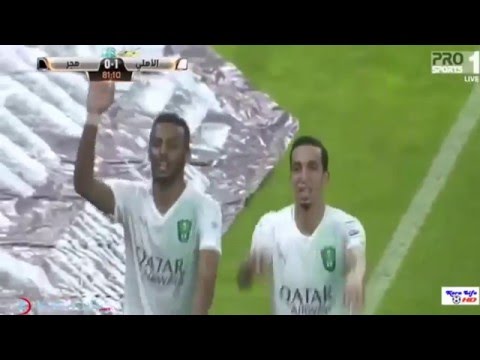 شاهد   أهداف مباراة الأهلي السعودي وهجر