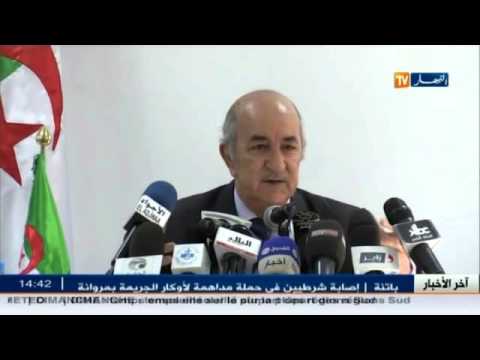 تبون يتفقد مصنع إنجاز السكنات الجاهزة بقدرة 2000 وحدة سكنية سنويا