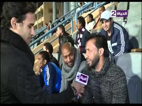 شاهد تصريحات شيكابالا أثناء تشجيعه فريق أسوان