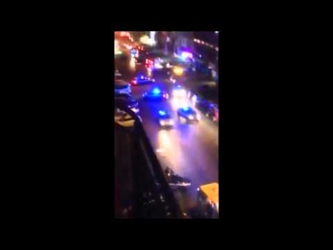 شاهد مواجهات عنيفة بين جماهير نابولي وليخيا وارس