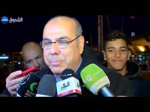 تصريح محمد روراوة رئيس الفاف لحظة وصول المنتخب الأولمبي