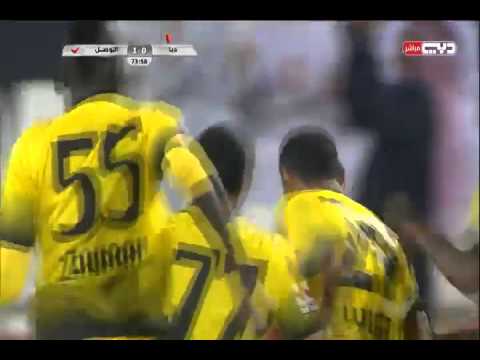 شاهد  أهداف مباراة دبا الفجيرة والوصل