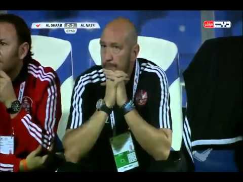 شاهد  أهداف مباراة النصر والشعب