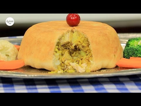 طريقة عمل رقاق باللحم والدجاج والخضروات