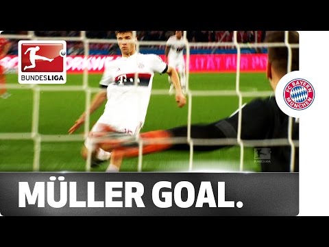 شاهد مولر يهدي بايرن ميونيخ هدف احتفالي