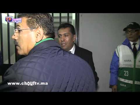 شاهد الطاوسي يتهرب من الصحافيين بعد لقاء أسفي