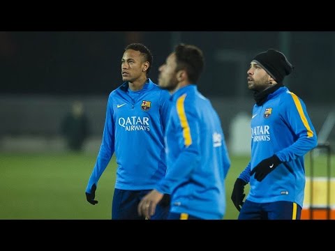 بالفيديو برشلونة يعود للتدريبات استعدادًا لـريال بيتيس