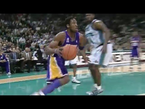 شاهد أفضل كرات كوبي براينت مع شارلوت