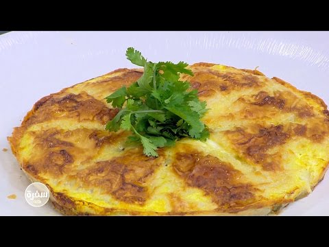 طريقة عمل جلاش بالسبانخ