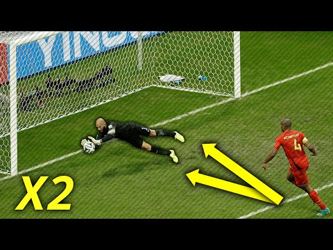 شاهد لاعبون يتقمصون دور سوبر مان في حراسة مرماهم